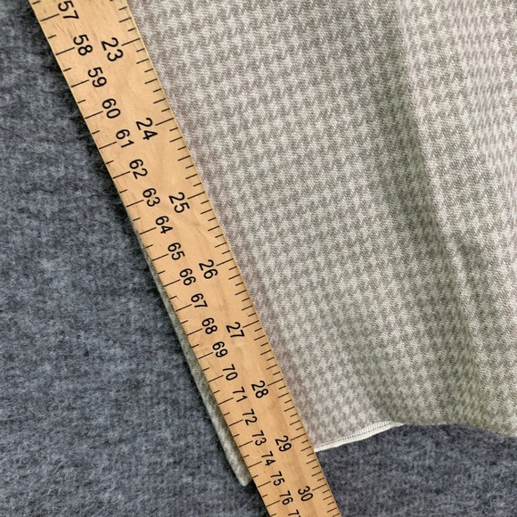 Suitsupply Cashmere Pants Men 34x29 Beige Houndstooth Soho Angelico Italy - Picture 6 of 11